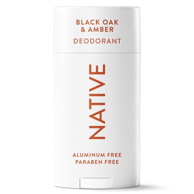 Native Deodorant Contains Naturally Derived Ingredients, 72 Hour Odor Control, Deodorant for Women and Men, Aluminum Free, Black Oak & Amber 2.65oz