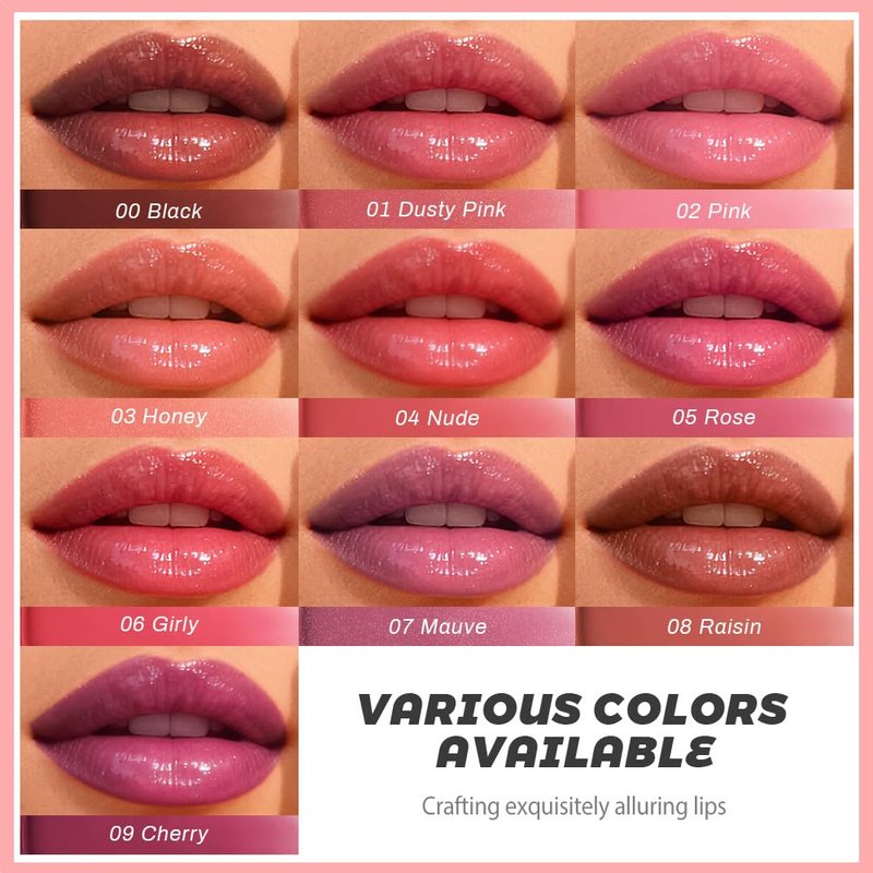 Pink Honey Lipstick - Tinted Lip Balm for Women | Moisturizing Hydrating Lip Gloss Stain in Dusty Pink - 1Pc