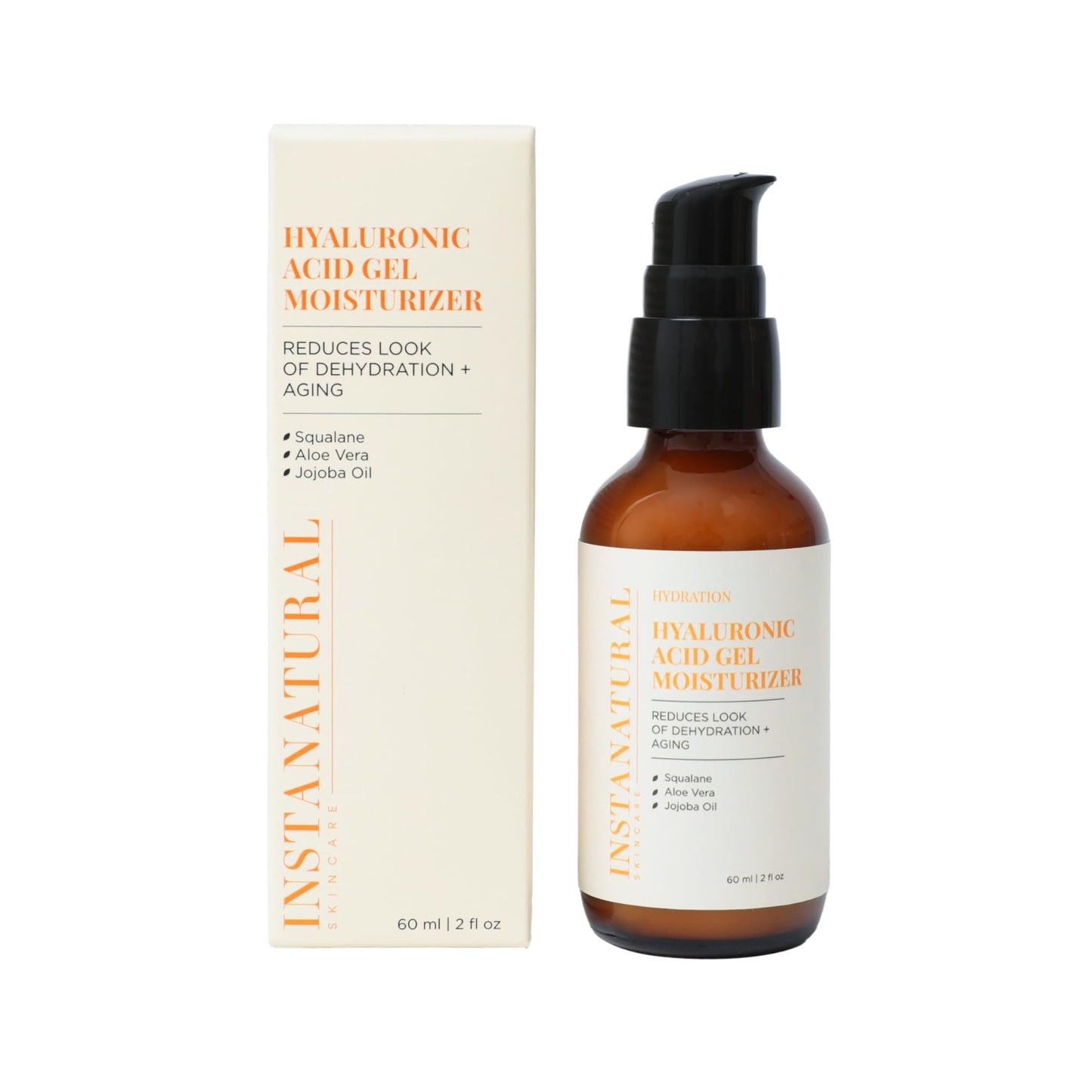 InstaNatural Retinol Moisturizer Nighttime Face Moisturizing Cream, Brightens and Reduces Signs of Aging, Wrinkles, Lines and Discoloration, with Vitamin C and Hyaluronic Acid, 3.4 Fl Oz