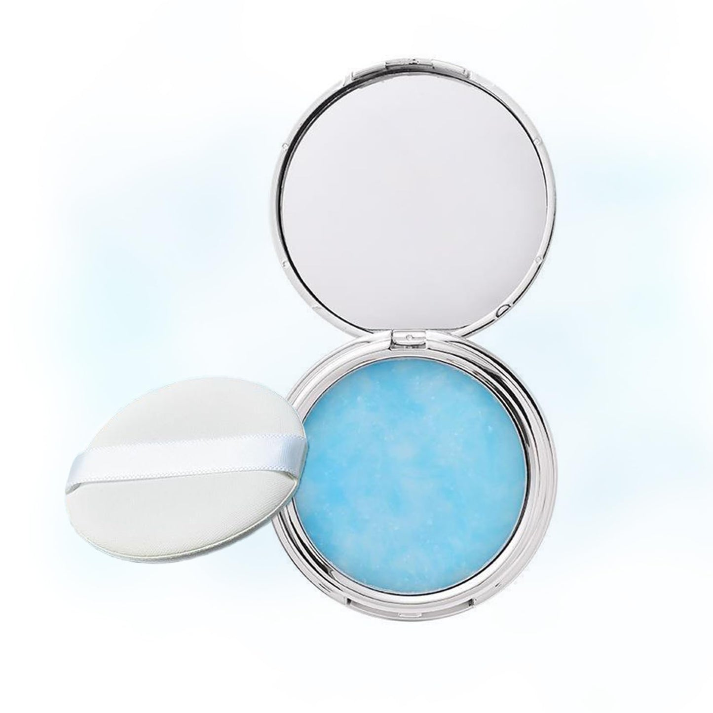 Oil Control Blotting Pressed Powder, Jelly Pressed Matte Face Powder Compact, Powder Free Delicate And Skin-Friendly Lightweight No Sebum Long Lasting for Setting or Foundation Waterproof