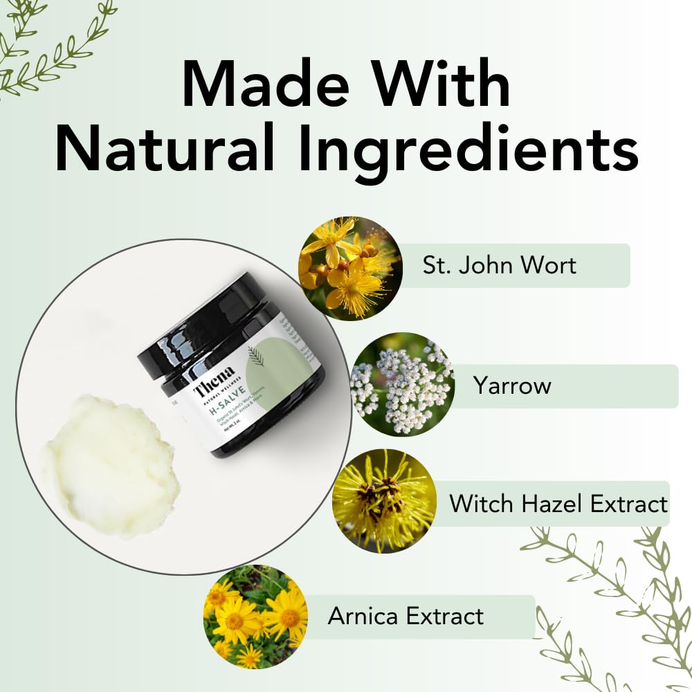 Thena Intense Hemorrhoid Treatment and Organic Lip Treatment Balm