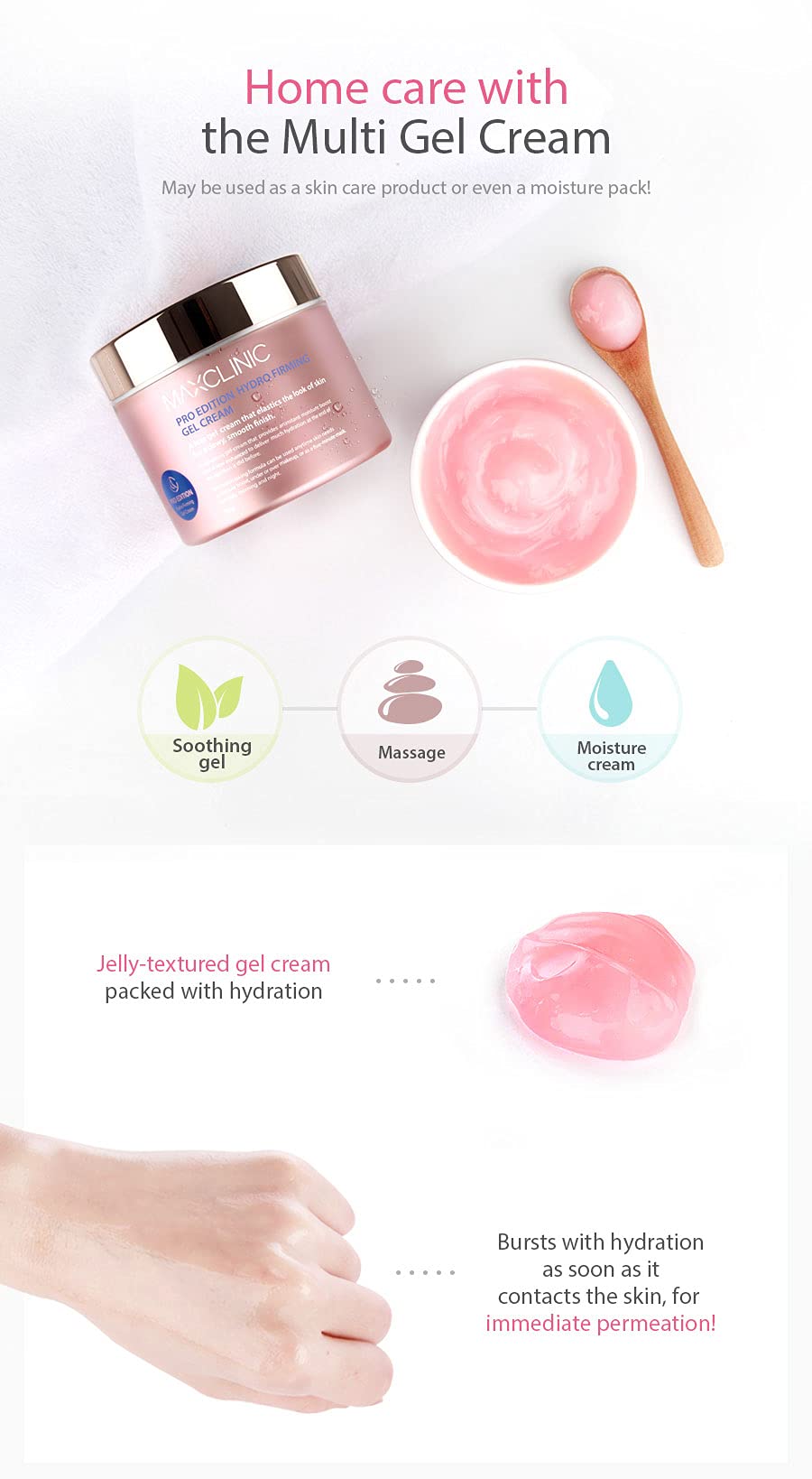 MAXCLINIC Pro Edition Hydro Firming Gel Cream