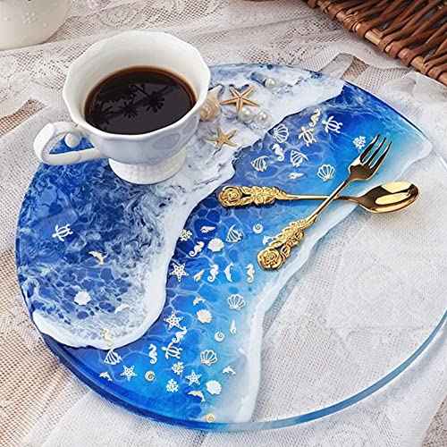 OLYCRAFT 720pcs 24 Styles Sea Theme Nail Art Decorations Brass Resin Fillers Shell Fish Dolphin Nail Art Accessories Mini Nail Art Charms for DIY Crafts Manicure Decorations - Gold/Silver&Rose Gold