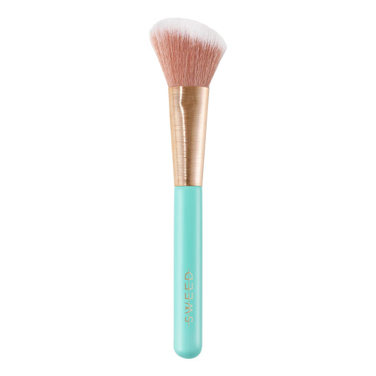 Sweed - Angled Blush Brush | Hand-Crafted, Synthetic Bristles