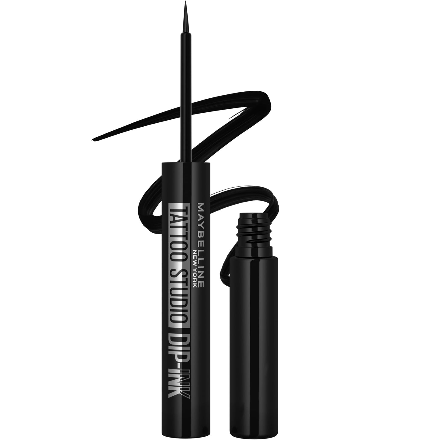 Maybelline Tattoo Studio Dip-Ink Liquid Eyeliner, Waterproof Eyeliner With Up to 24 Hour Wear