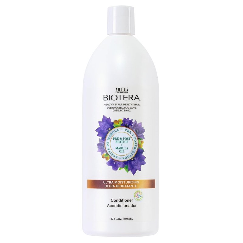 Biotera Ultra Moisturizing Conditioner - Hydrates Dry, Damaged Hair | Vegan, Paraben & Sulfate Free | Color-Safe