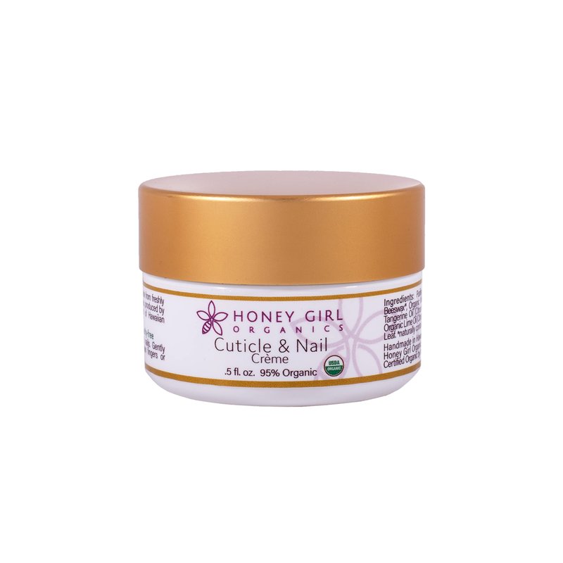 Honey Girl Organics Organic Cuticle & Nail Crème, 0.5 FZ
