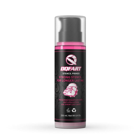 Tattoo Transfer Gel & Stencil Primer, 250ml/8.4oz, Strong Adhesion for Long-Lasting, Crisp Stencils - Prevents Fading & Smudging During Tattoo Sessions
