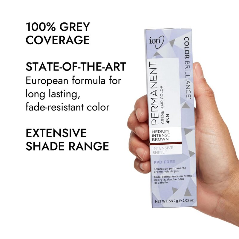Ion Permanent Creme Intense Neutral Brown 4NN