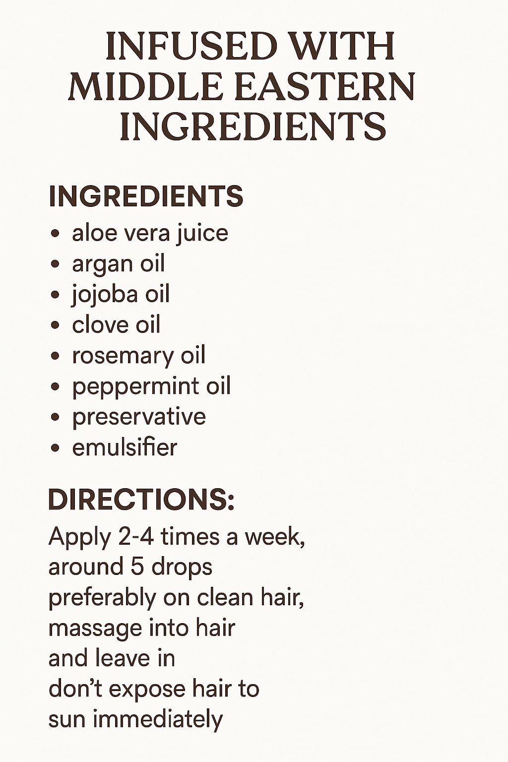 Homemade hair growth serum| All natural ingredients | activate your scalp today Postpartum hair re growth