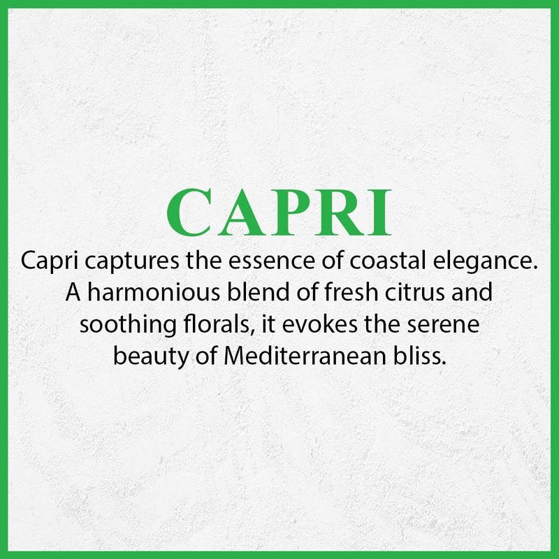Capri Perfume for Women | Fresh Aromatic Fragrance with Litchi, Jasmine & Turkish Rose - 3.4 oz Eau de Parfum