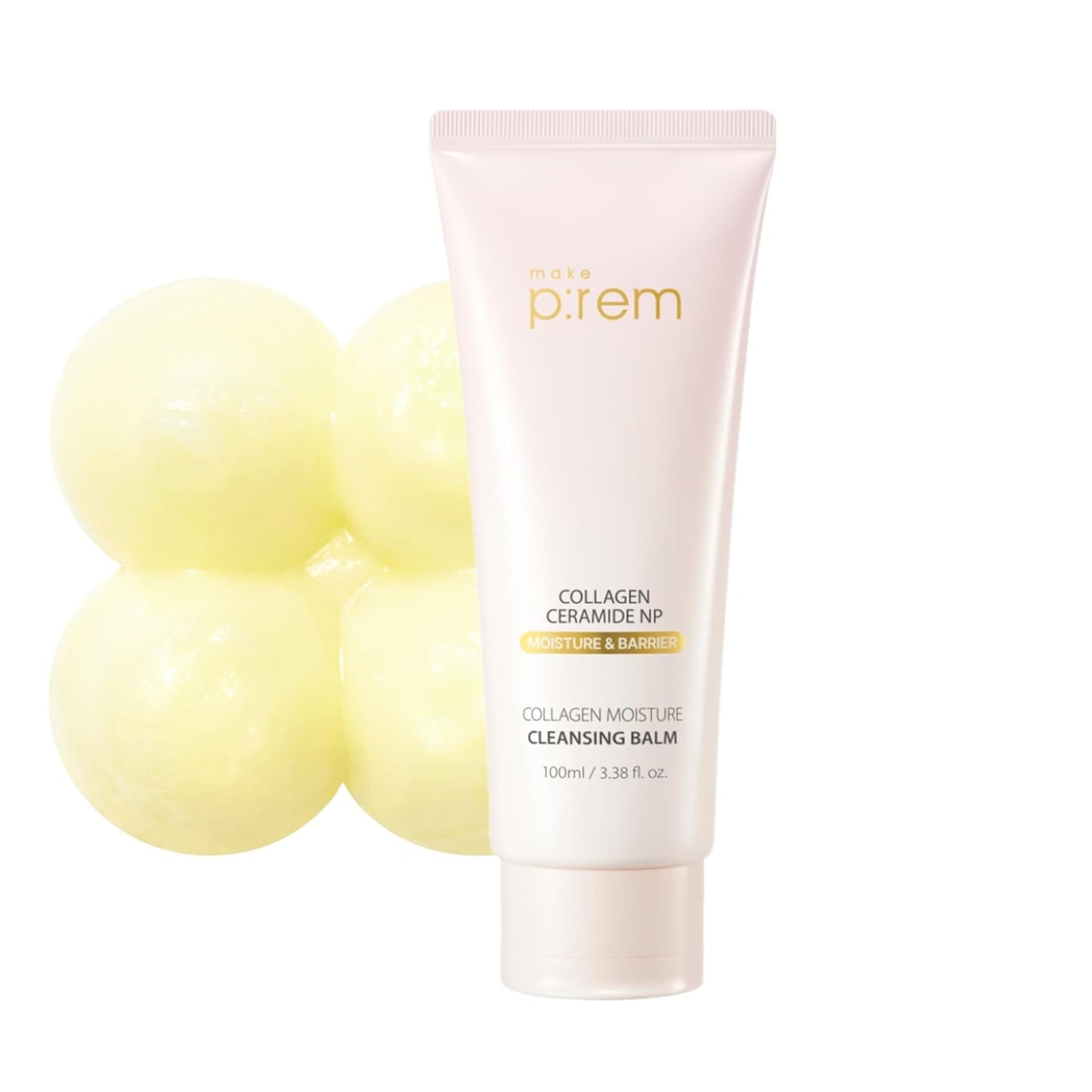 Collagen Moisture Cleansing Balm - Gentle Makeup Remover for Pore Tightening | Korean Skin Care, 3.38 fl. oz.