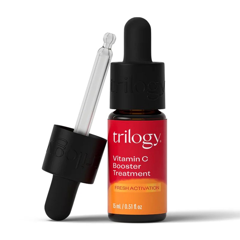Trilogy Vitamin C Booster Treatment - Illuminating Serum with Hyaluronic Acid | 0.51 fl oz
