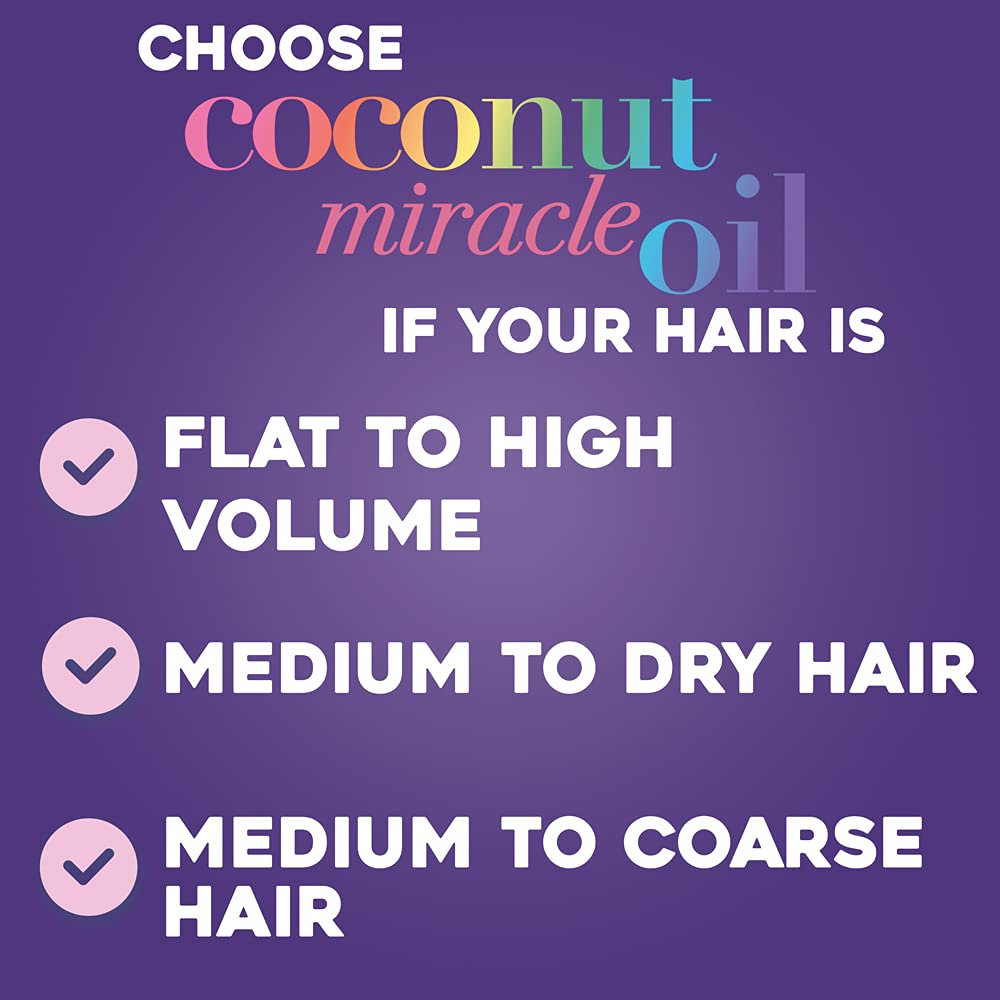 OGX Extra Strength Damage Remedy + Coconut Miracle Oil Hair Mask, Extra Hydrating & Softening Anti-Frizz Treatment to Help Repair Hair, Paraben-Free, Sulfated-Surfactants Free, 6 oz