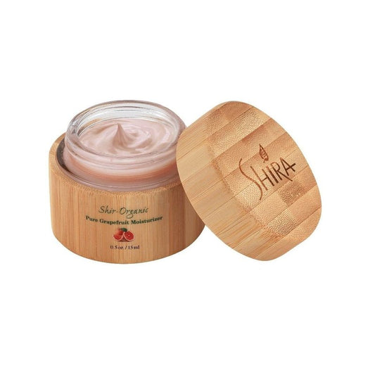Shira Shir-Organic Pure Pink Grapefruit Moisturizer Intense Hydration Soft - Brightening Moisturizer Rich in Vitamin C For Face Normal to Oily Skin Type (15ml)
