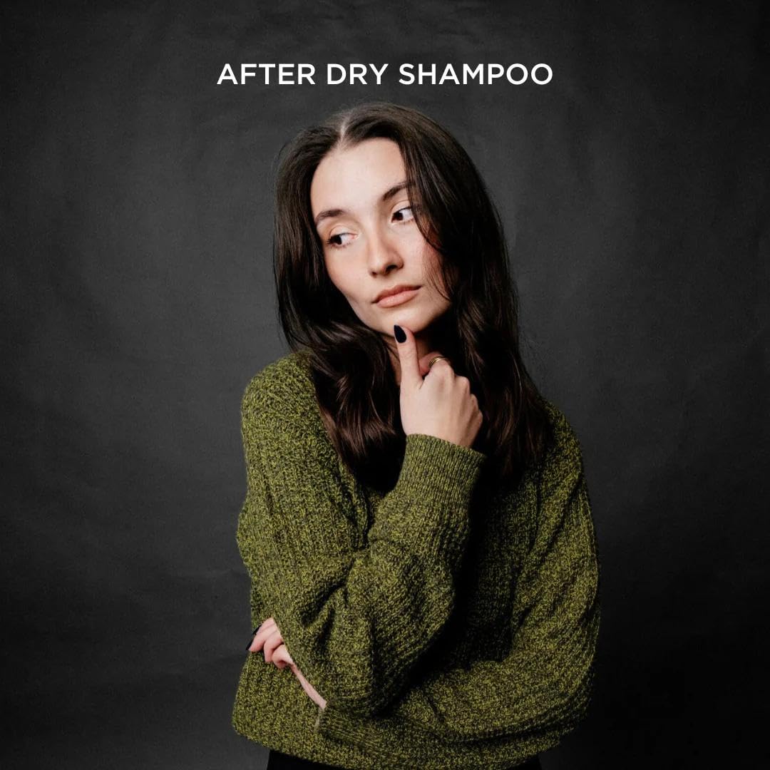 O'Douds Dry Shampoo Powder - Refreshing, Revitalizing & Volumizing Formula - Helps Absorbs Excess Oil - Natural, Vegan, PLant-Based Ingredients - Green Tea & Bergamot Scent - 2oz