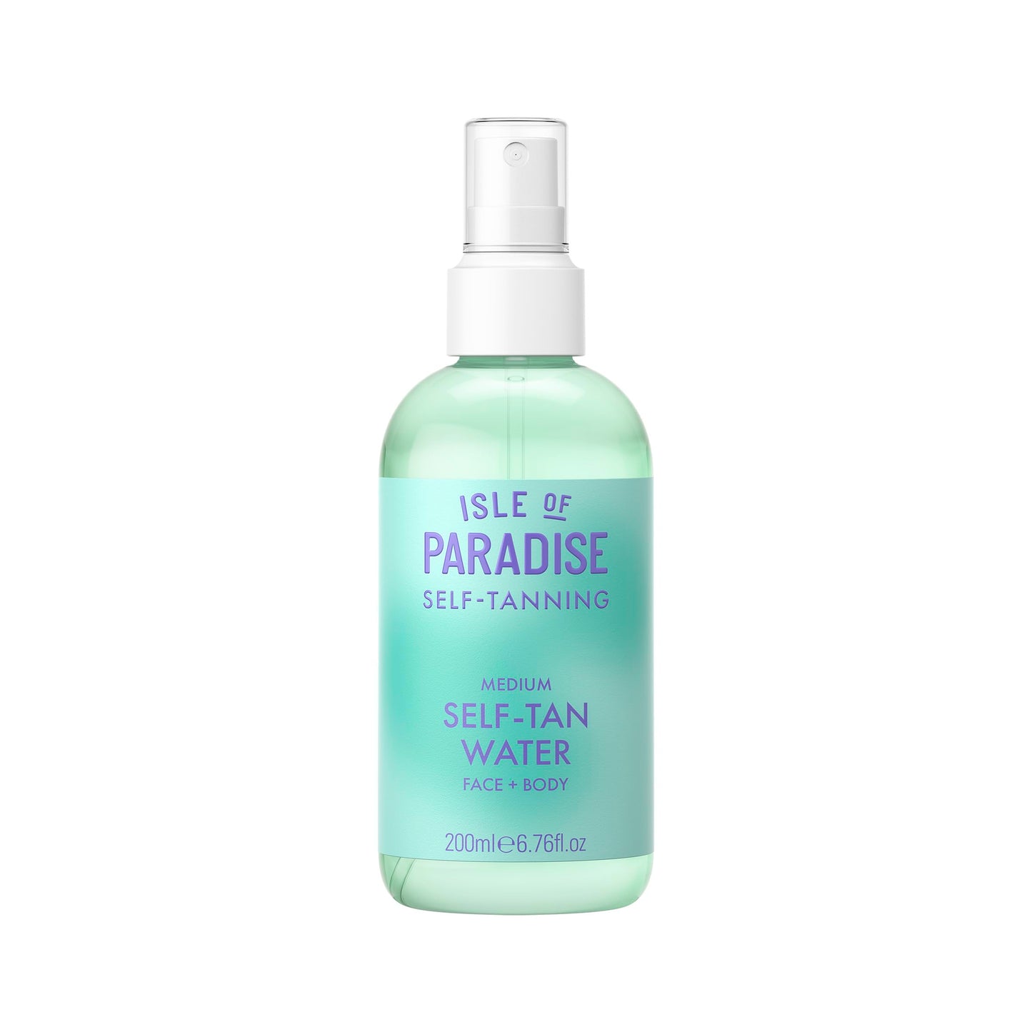 Isle of Paradise Self Tanning Water – Medium, Self Tanner Spray, Vegan and Cruelty Free, 6.76 Fl. Oz