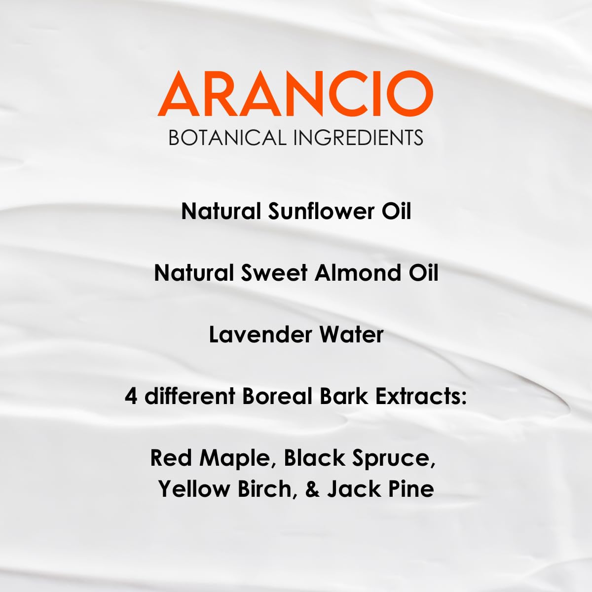 ORIGENERE Arancio Moisturizing Body Cream. All-Natural Botanicals, with Boreal Bark Extracts. Hydrating cream with essential nutrients like Vitamin E & Omega-3. Woody, Spicy, Citric Scent.