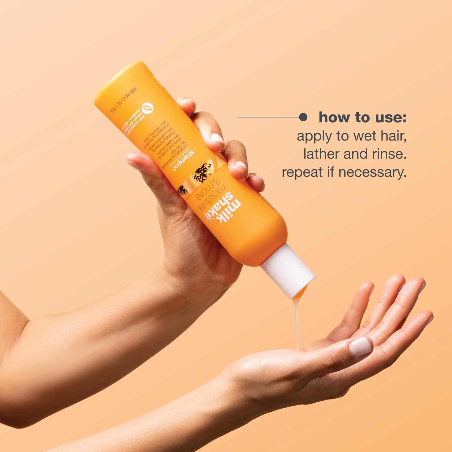 milk_shake Moisture & More Shampoo - Moisturizing Shampoo for Dry, Dull Hair | Restores Moisture and Shine | 10.1 Fl Oz/Tropical Scent