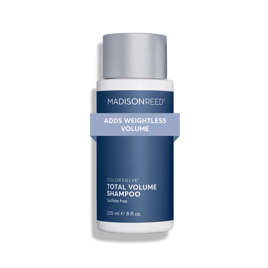 Madison Reed ColorSolve Total Volume Shampoo – Sulfate-Free Volumizing Shampoo for Fine & Thin Color-Treated Hair, Adds Body, Lift & Bounce Without Weighing Hair Down, 8 Fl Oz