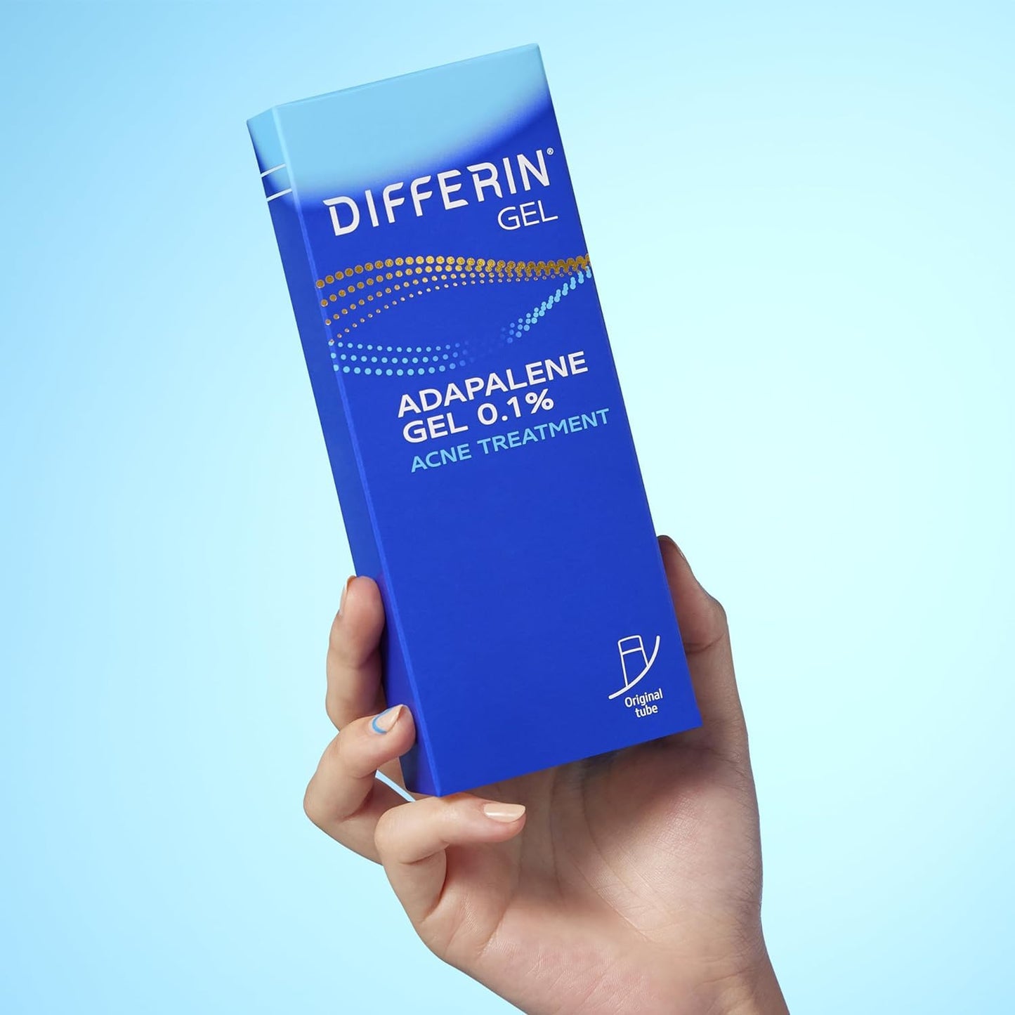 Differin Acne Treatment Gel - 0.1% Adapalene Retinoid for Acne Prone Skin | 15g Tube