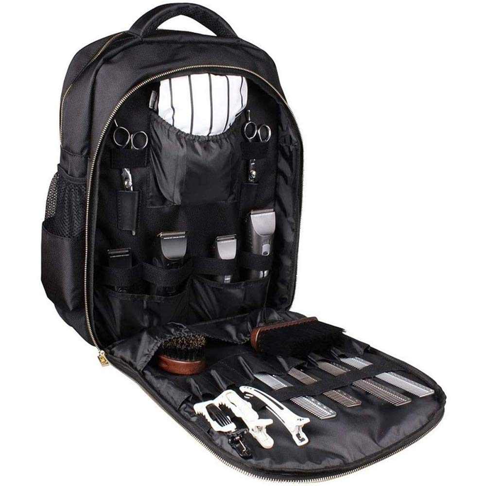NIHANEH Travel Backpack for Barbers Hairstylist Clippers Backpacks for Barber Tools Storage Bags for Over 3 Years Old