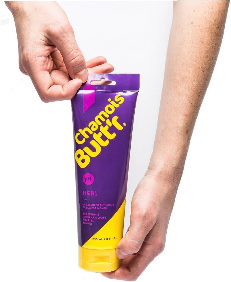 Chamois Butt'r Original Anti-Chafe Cream - 8 oz Tube for Maximum Comfort