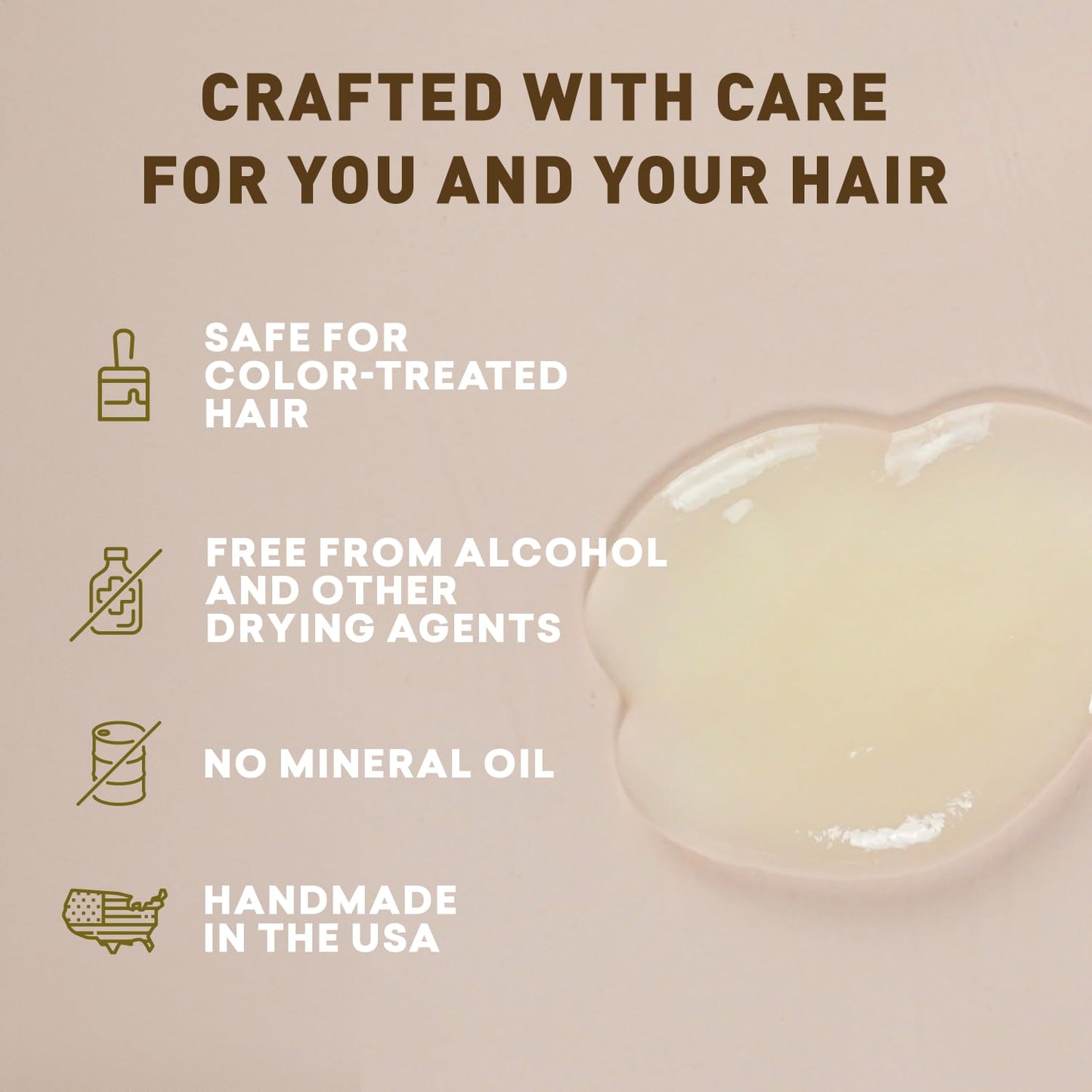 Just Nutritive Herbal Gel for Curly Hair | Frizzy Hair Styling and Conditioning Gel | 16 Oz