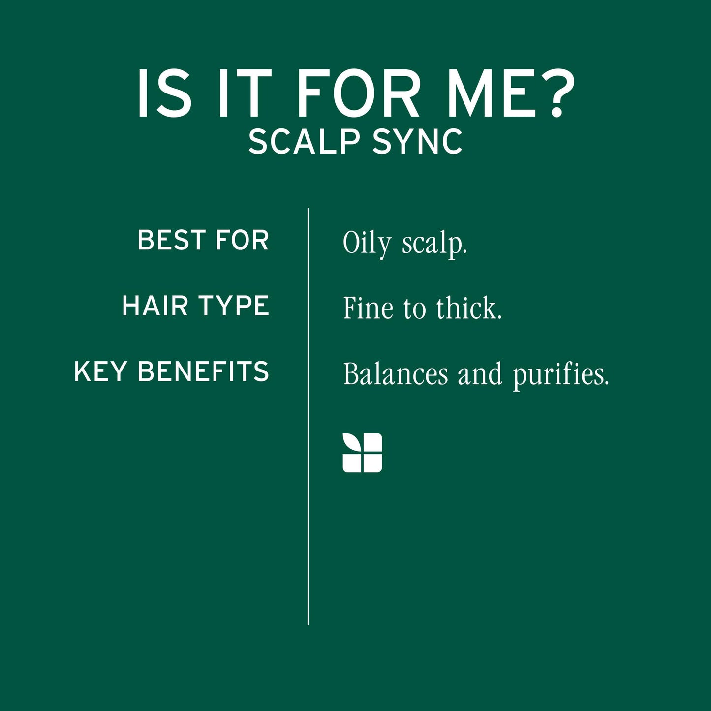 Biolage Scalp Sync Clarifying Shampoo - Residue & Buildup Remover, For Oily Scalp, Fermented Tea & Glycolic Acid, Vegan & Paraben-Free