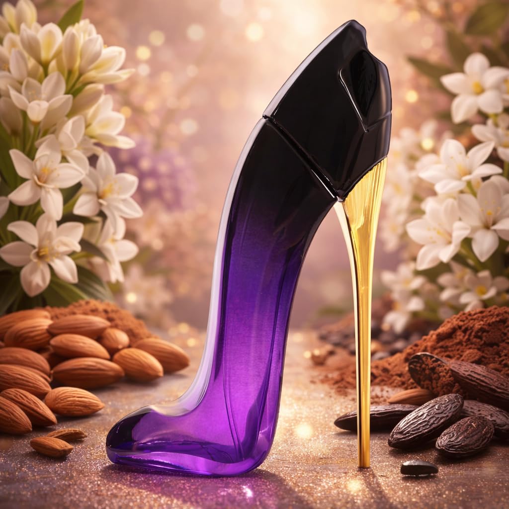 Viaan Krishna Fantasy Girl Mini High Heel 4-Piece Perfume Set for Women – Desire, Pink Rose, Blush & Ambition – 30ml (1 fl.oz.) Each – Luxury Novelty Heel Bottle Perfume Gift Scent
