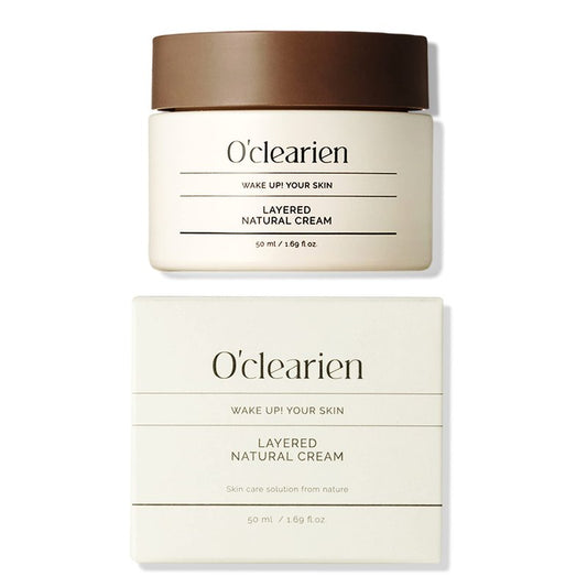 [O’CLEARIEN] Hydrating Face Cream for Sensitive Skin – Anti-Aging, Soothing & Nourishing Moisturizer with Hyaluronic Acid, Paraben Free, 1.69 fl.oz
