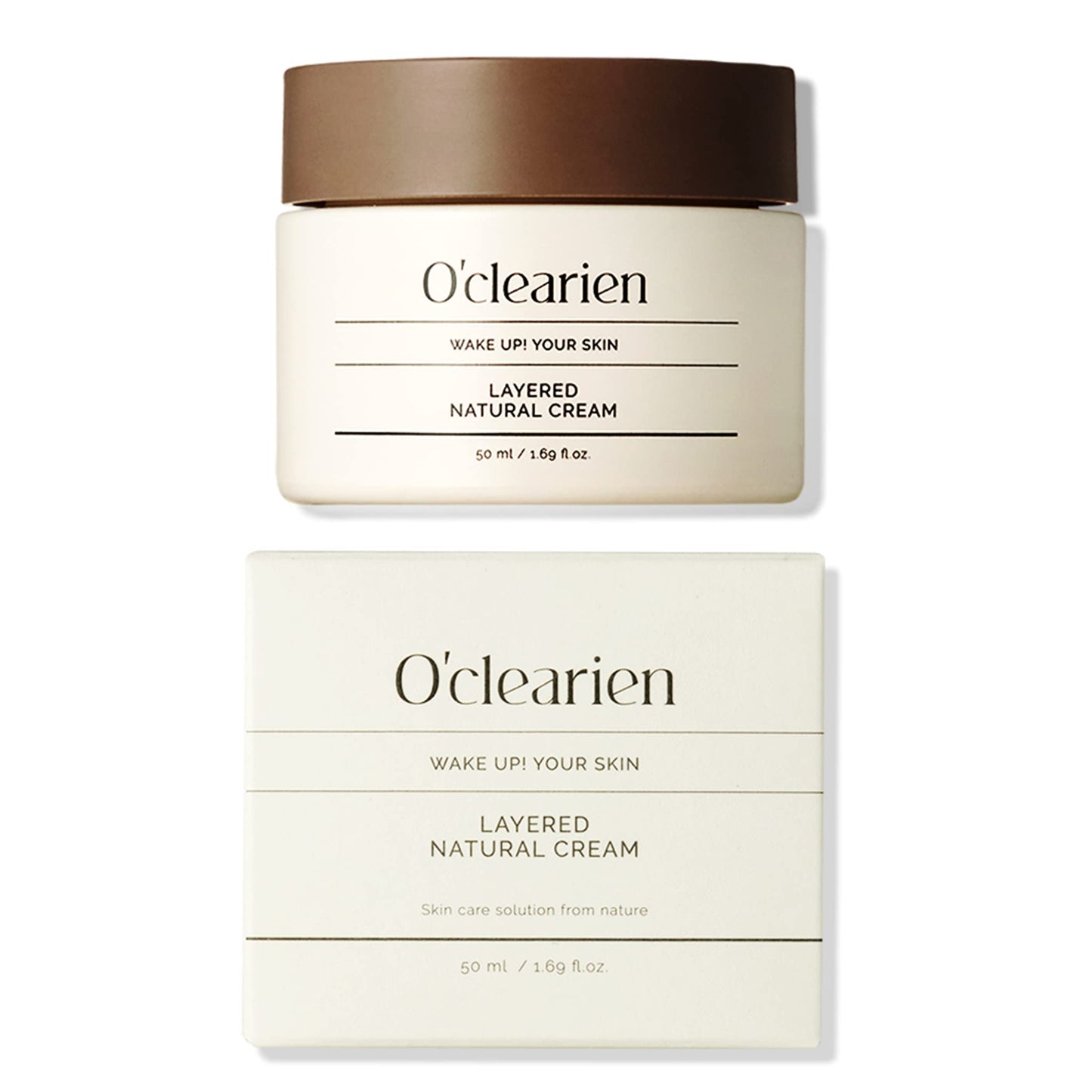 [O’CLEARIEN] Hydrating Face Cream for Sensitive Skin – Anti-Aging, Soothing & Nourishing Moisturizer with Hyaluronic Acid, Paraben Free, 1.69 fl.oz