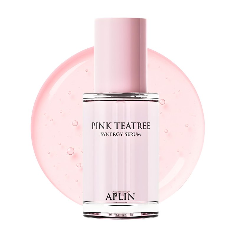 APLIN Pink Tea Tree Synergy Serum 30mL/Skin Moisturizer/Facial Moisturizers/1.01 Fl. Oz, CICA, Hyaluronic Acid and Niacinamide, Korean Skin Care, Hydrating