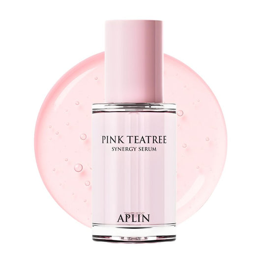 APLIN Pink Tea Tree Synergy Serum 30mL/Skin Moisturizer/Facial Moisturizers/1.01 Fl. Oz, CICA, Hyaluronic Acid and Niacinamide, Korean Skin Care, Hydrating