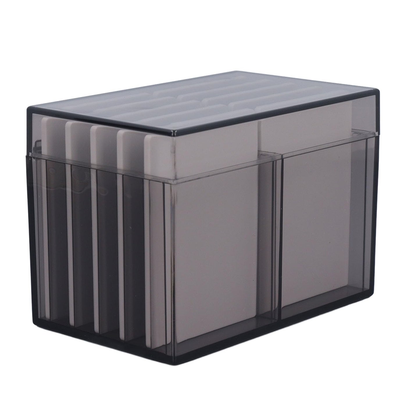 Eyelash Box Eyelash Extension Storage Case Organizers, 10 Layers Acrylic Eyelash Storage Box with Magnetic Bottom, False Eyelashes Glue Pallet Holder Display, Lash Extension Grafting Tool (Tea