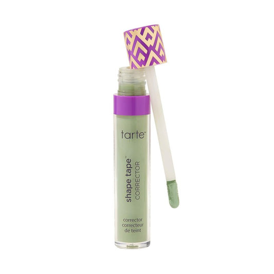 tarte shape tape corrector – Blendable Formula to Neutralize appearance of Blemishes, Dark Spots, Discoloration & Undereye Circles with Hyaluronic Acid, Cruelty-Free, full size, green