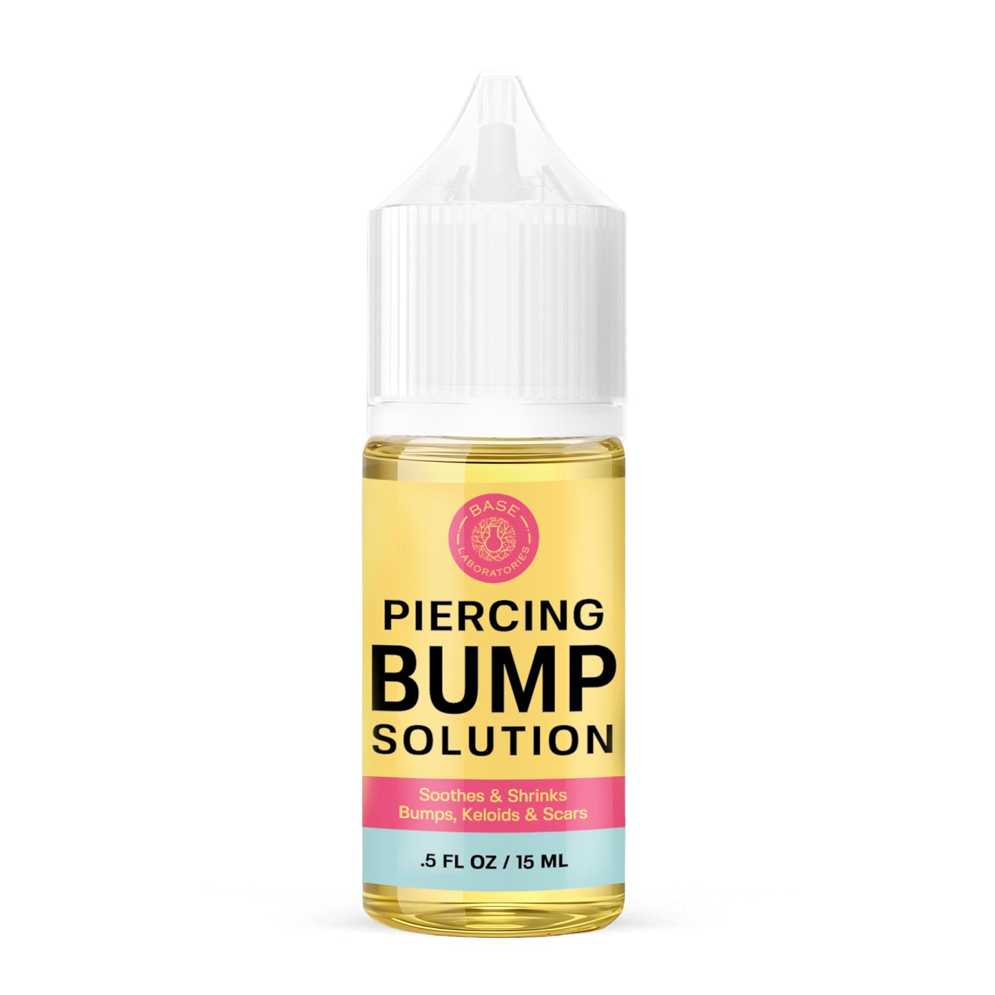 BASE LABORATORIES Ultimate Healing Piercing Aftercare Kit | Piercing Aftercare Spray + Keloid Piercing Bump Treatment Oil + Piercing Cleaner Swabs | Keloid Bump Removal - Saline Solution for Piercings