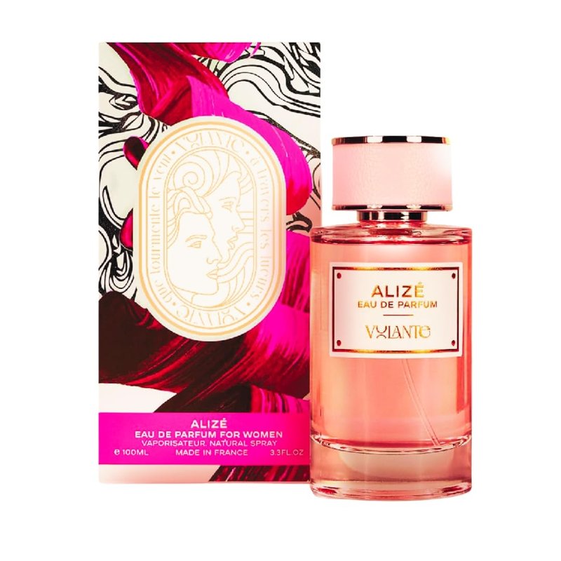 VOLANTE Alize Eau de Parfum - 100ml Vanilla Perfume for Women with Strawberry, Peach & Rose - Premium Long-Lasting Fruity Floral Scent - Cruelty-Free Breezy Scent for Daily Wear - Made in France