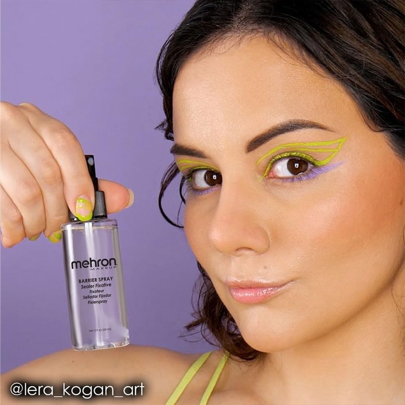 Mehron Makeup Barrier Spray | Setting Spray for Makeup | Make up Setting Spray for Face 9 fl oz (266 ml) | Made in the USA