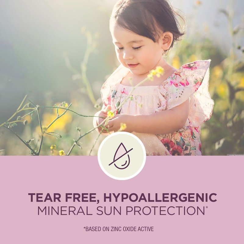 Coppertone Pure and Simple Baby Sunscreen Spray SPF 50, Zinc Oxide Mineral Sunscreen for Babies, Hypoallergenic and Tear Free, 5 Oz Can, Pack of 3