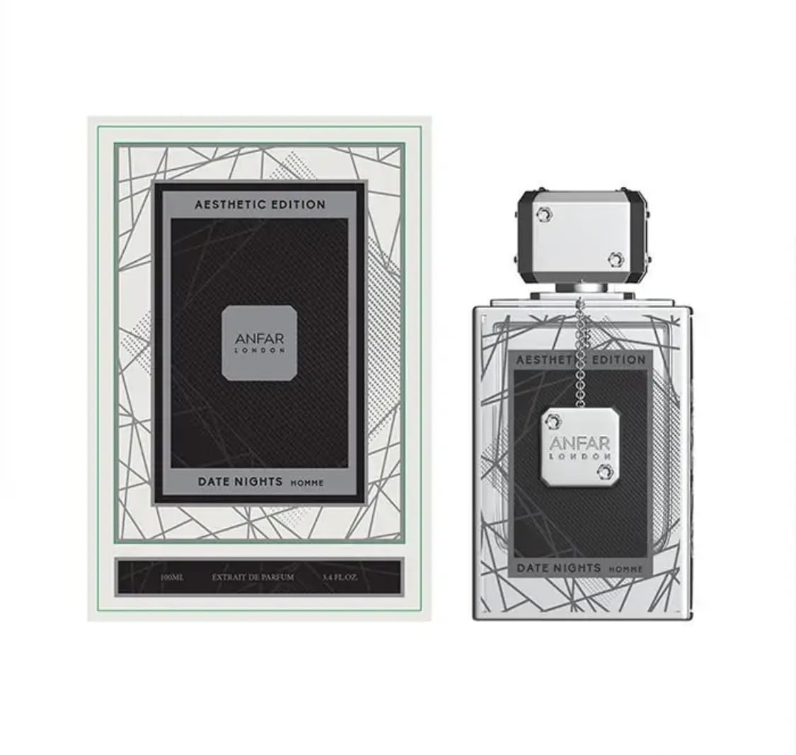 Anfar London - Date Night Pour Homme for Men - 3.3 oz Extrait De Parfum Spray