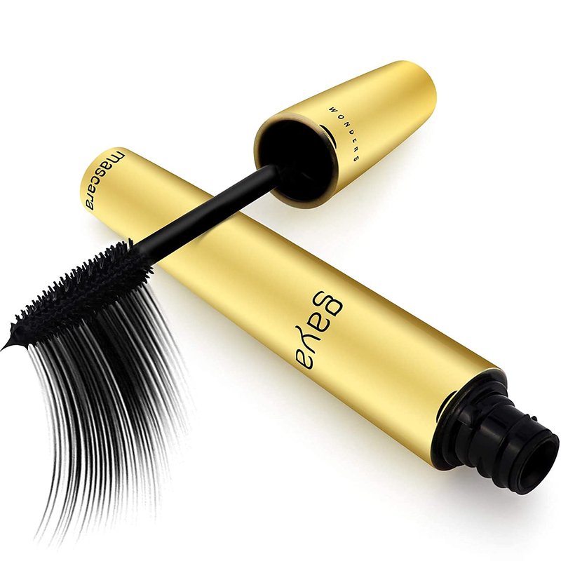 Vegan Mascara for Sensitive Eyes - Buildable Lengthening and Volumizing for Long Lashes or Natural Looking Eyelashes - Cruelty Free Volume and Length Lash Boost