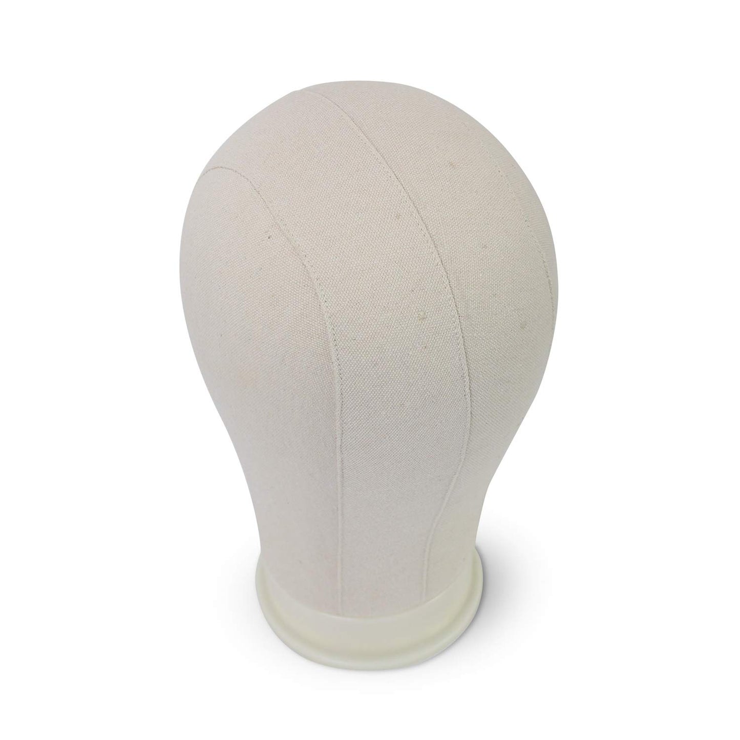 EERYA 21 Inch Wig Head Set for Wig Making Display Styling Poly Canvas Block Head with Mount Hole Mannequin Manikin Head Stand( 21 Inch)