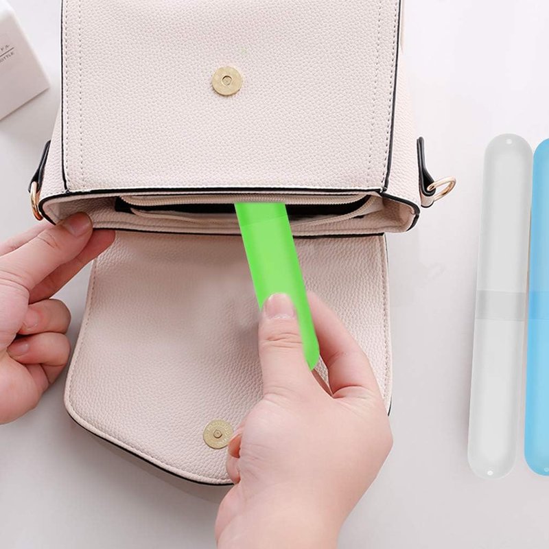 Portable Dust-Proof Toothbrush Case Set - 48PCS in 6 Colors | Ideal for Travel & Daily Use