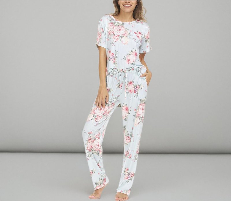 Flora Nikrooz Women's Super Soft 2-Piece Pajama Set - Cozy Sleepwear for Ultimate Comfort