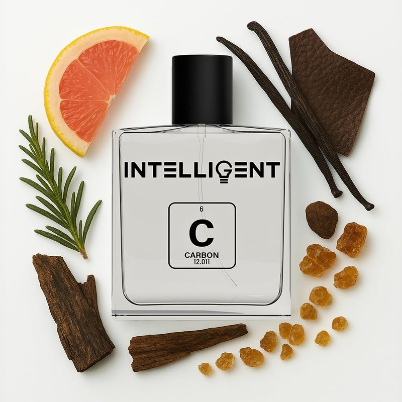 Intelligent Carbon | Unique Date Night Fragrance for Men - Sexy & Sweet Eau de Parfum | 3.4 Fl Oz (100 mL)