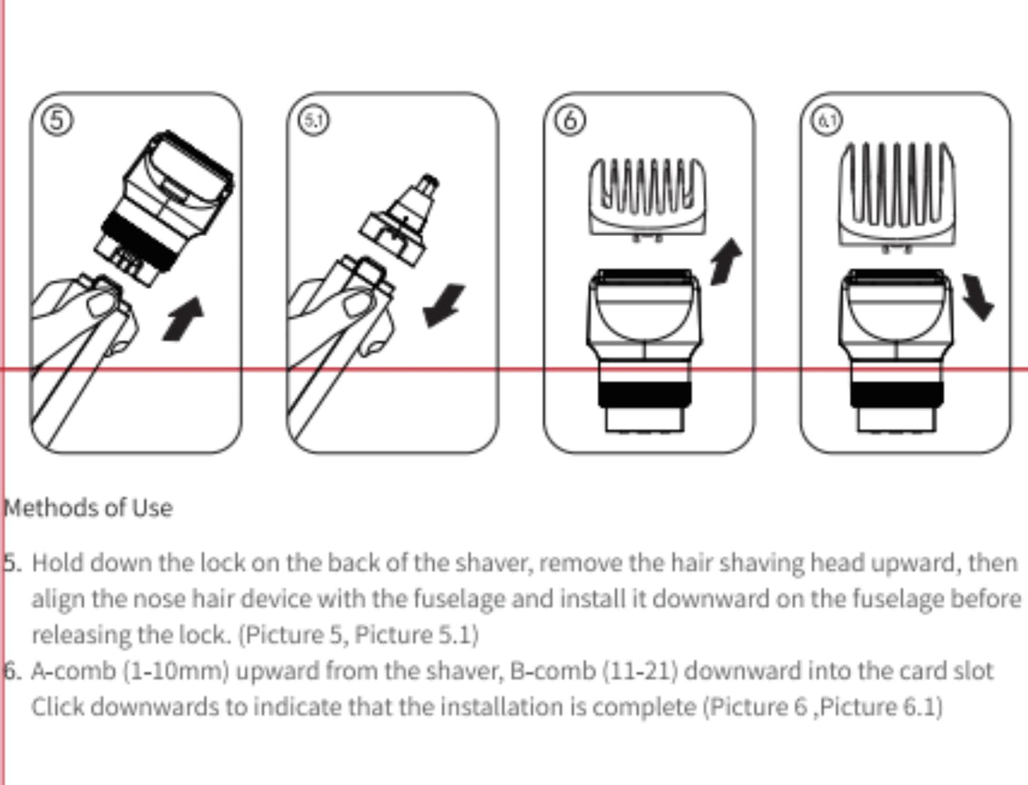 kensen Beard Trimmer for Men - 42 Adjustable Length Settings Hair Clippers, Professional Mustache Trimmer for Men Precision Facial Hair Trimming Nose Trimmers IPX6 Grade LED Display Body Hair Trimmers