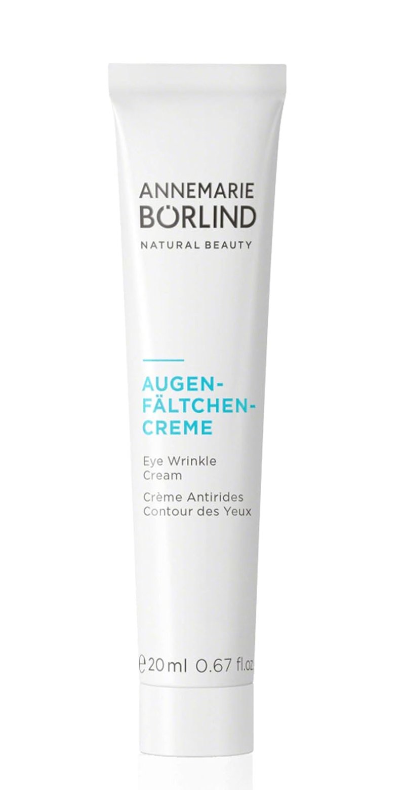 ANNEMARIE BÖRLIND Eye Wrinkle Cream - Natural Vitamin C & E Anti-Aging Formula for Smooth, Bright Skin | 0.67 Oz