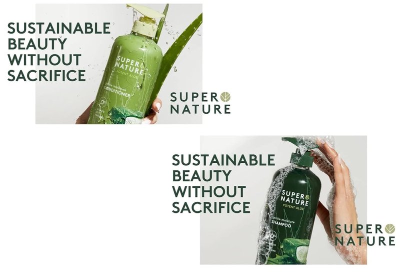 Aloe Gentle Moisture Shampoo & Conditioner - Sulfate-Free, 30 Fl Oz | Hydrating Formula