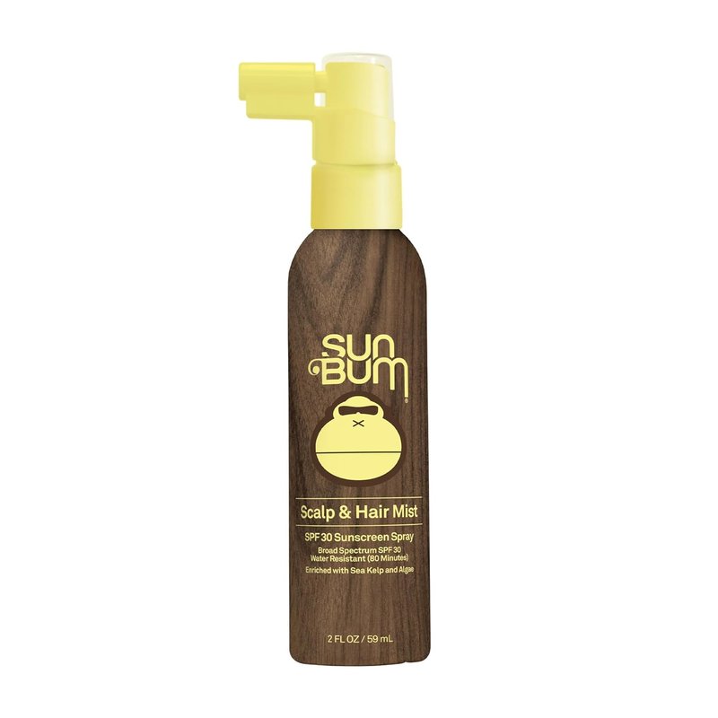 Sun Bum SPF 30 Sunscreen Scalp & Hair Mist - Vegan, Reef Safe | SPF 50 Face Lotion, Octinoxate & Oxybenzone Free